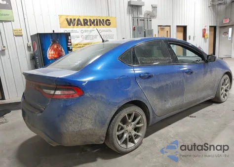 2013 Dodge Dart Rallye from USA, damaged, VIN 1C3CDFBH9DD150537